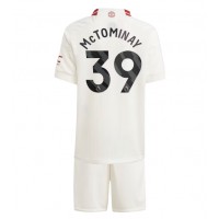 Camiseta Manchester United Scott McTominay #39 Tercera Equipación Replica 2023-24 para niños mangas cortas (+ Pantalones cortos)